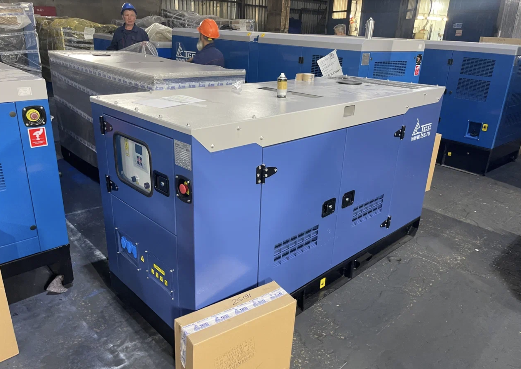Дизельный генератор ТСС АД-30С-Т400-1РКМ16 с АВР